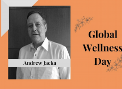 Global Wellness Day Ambassador For Thailand: Andrew Jacka / Happy Ali