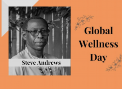 Global Wellness Day Ambassador For Barbados: Steve Andrews
